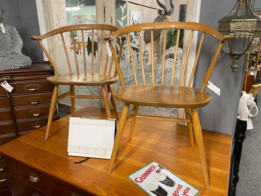 ERCOL カウホーンアームチェア