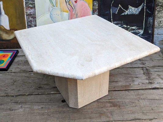 トラバーチンコーヒーテーブル