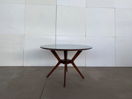 イタリアングラストップラウンドテーブル