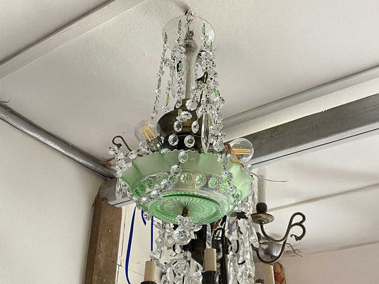 シャンデリア グリーン