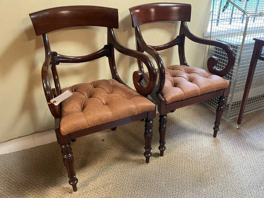 ヴィクトリアンアームチェア