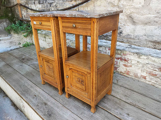 マーブルトップキャビネット