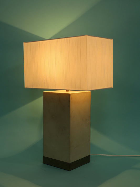 トラバーチンテーブルランプ