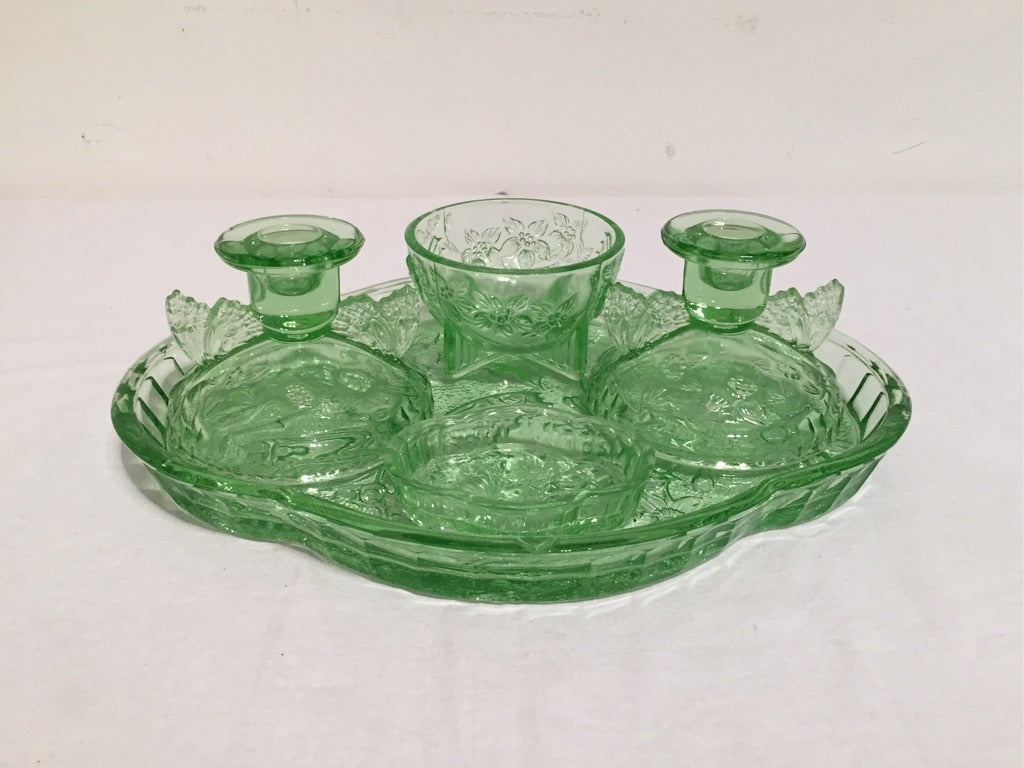 トリンケットセット グリーン | ロイズ・アンティークス | ヨーロッパ