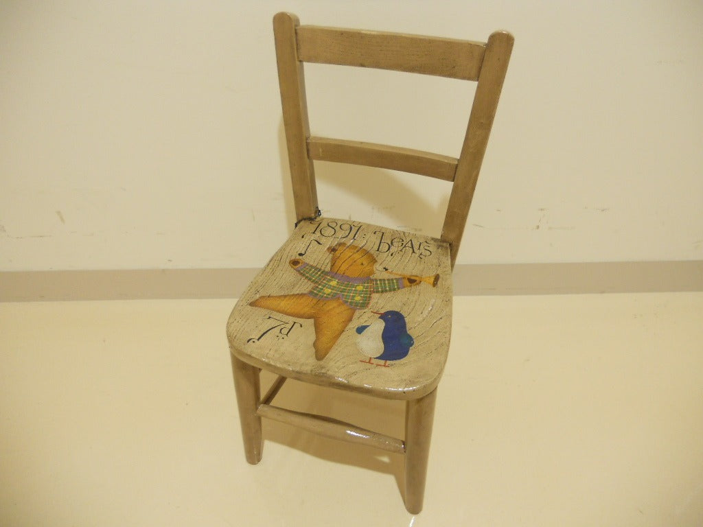 ロイズアンティークス　テディチェア　Lloyd’s Antiques Lloyd's Antiques Real Antique Pinnstol Chair / ロイズ