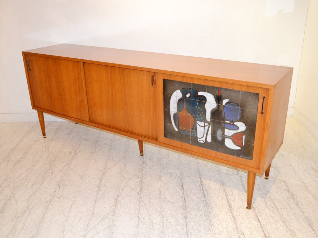 タイルドサイドボード | ロイズ・アンティークス | ヨーロッパの