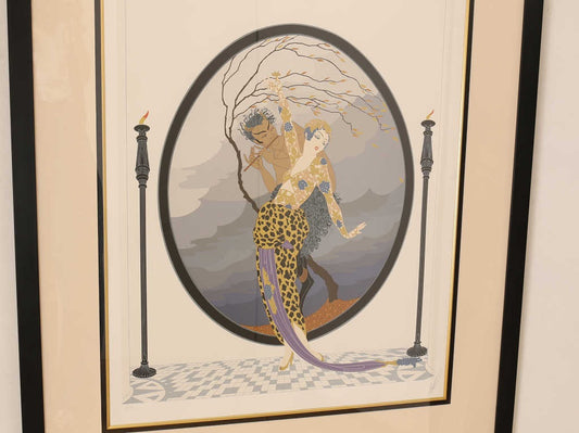 エルテ Woman and Satyr