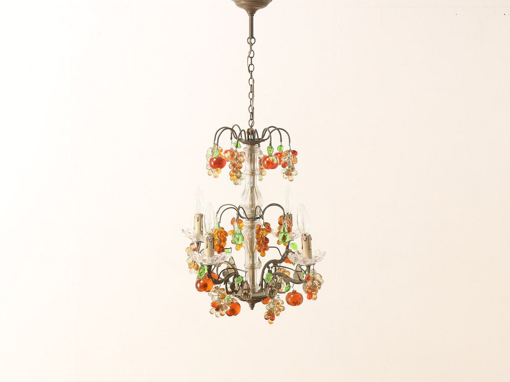 フルーツシャンデリア | ロイズ・アンティークス | ヨーロッパの