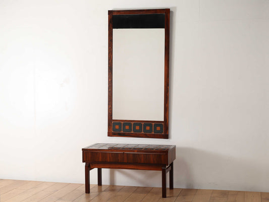 タイルトップチェストwithミラー