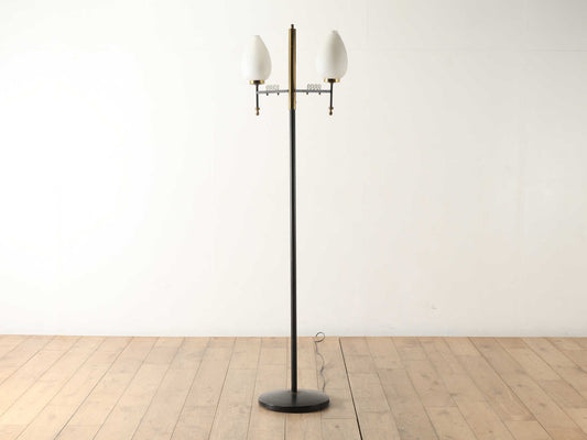 イタリアンメタルフロアランプ
