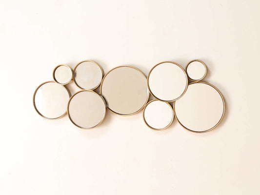 ゴールドサークルウォールミラー