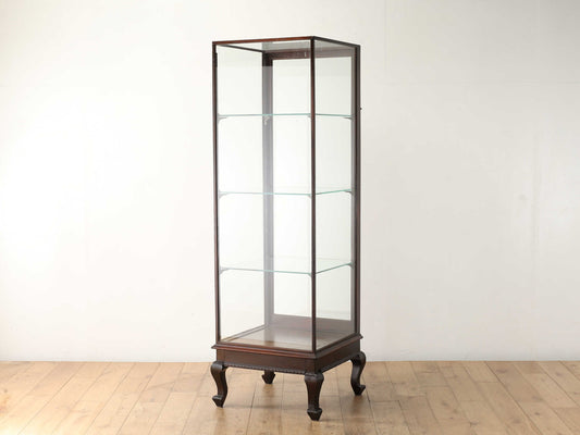 マホガニーディスプレイキャビネット