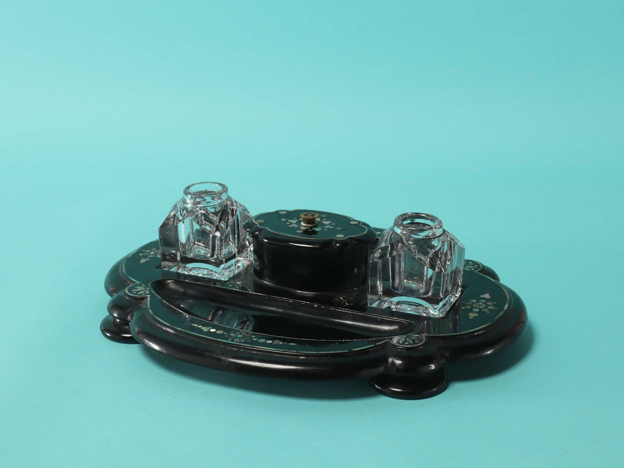 ヴィクトリアンインクウェルセット | ロイズ・アンティークス