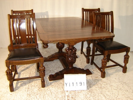 Lloyd's Antiques Real Antique Drawleaf Table / ロイズ
