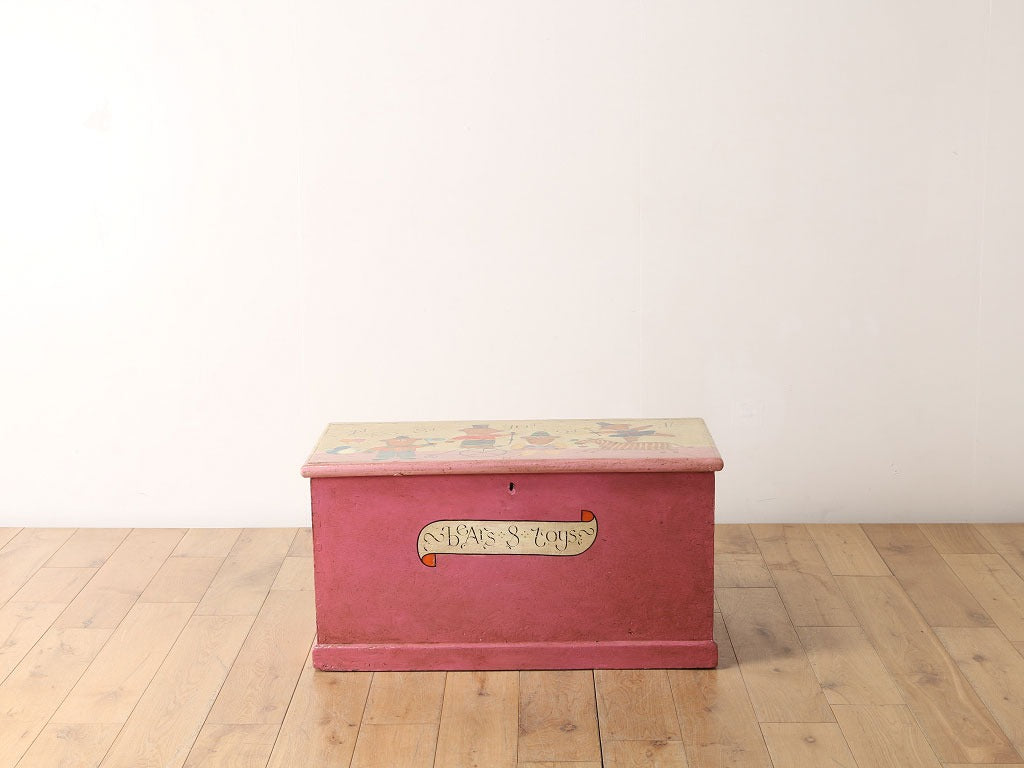 テディボックス ピンク ロイズ・アンティークス ヨーロッパのアンティーク/ヴィンテージ家具