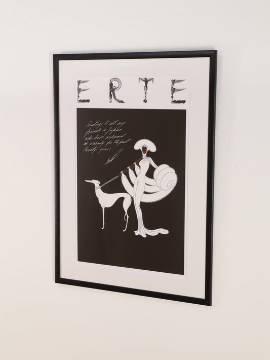 エルテ Ebony and White ポスター