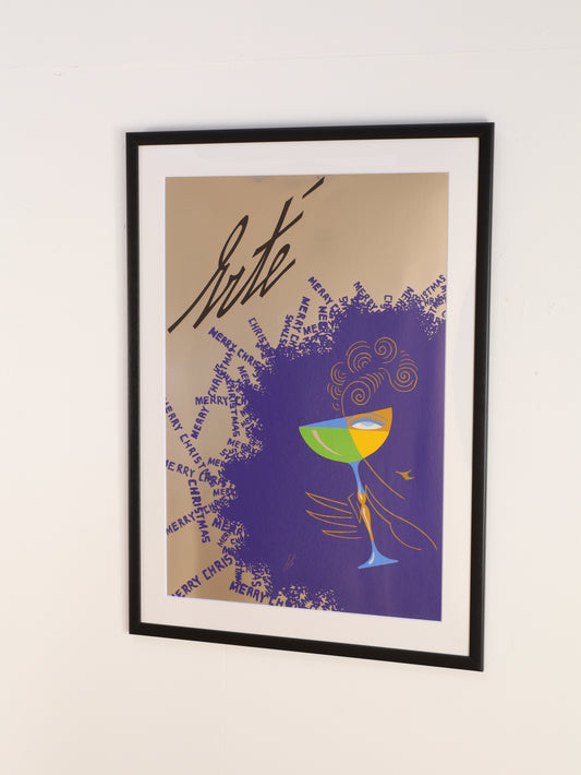 エルテ Merry Christmas ポスター