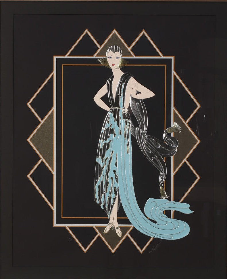 エルテ　ERTE デュインジェニュー　IX/CCC エルテ（ERTE）アール・デコのセリグラフアート | Lloyd's Antiques