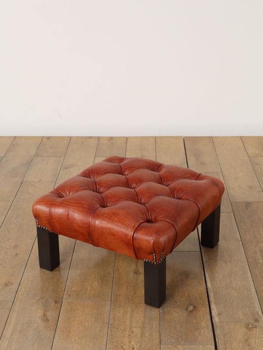 フットスツール コニャック