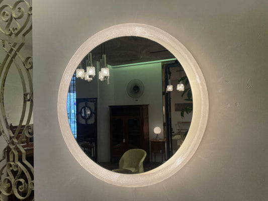 ウォールミラーwithランプ