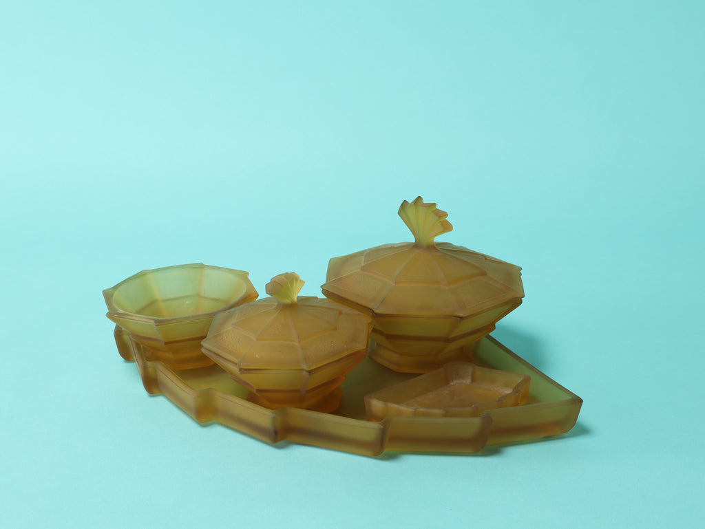 トリンケットセット オレンジ | ロイズ・アンティークス | ヨーロッパ