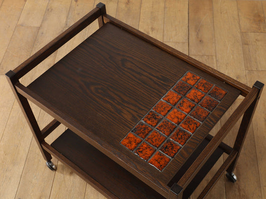 タイルトップティーカート