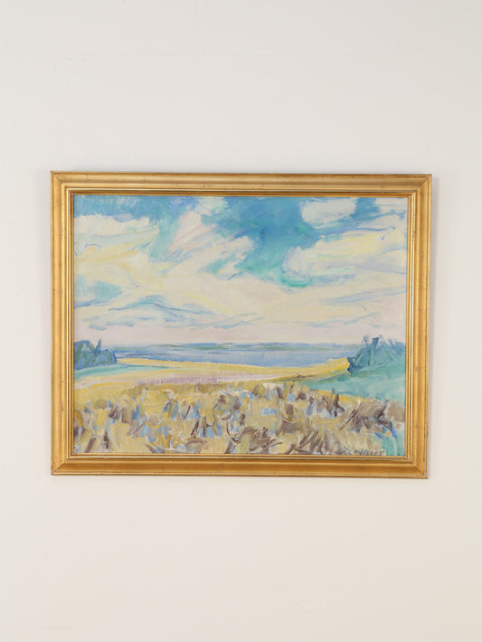 Albert Naur オイルペインティング