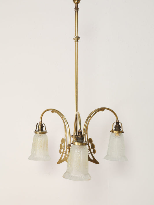 アールヌーヴォーシーリングランプ