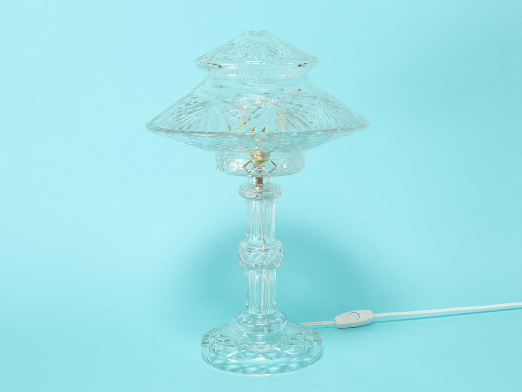 ロイズアンティークス　テーブルランプ希少品　ヨーロッパ製 Lloyd's Antiques Real Antique Glass Table Lamp / ロイズ