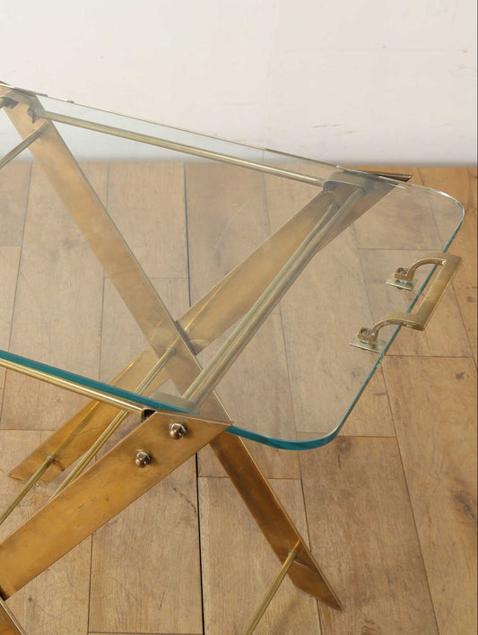 イタリアングラストップトレイテーブル