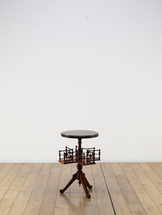 リボルビングシェルフテーブル