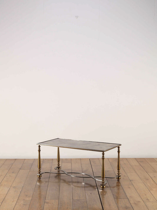 グラストップコーヒーテーブル