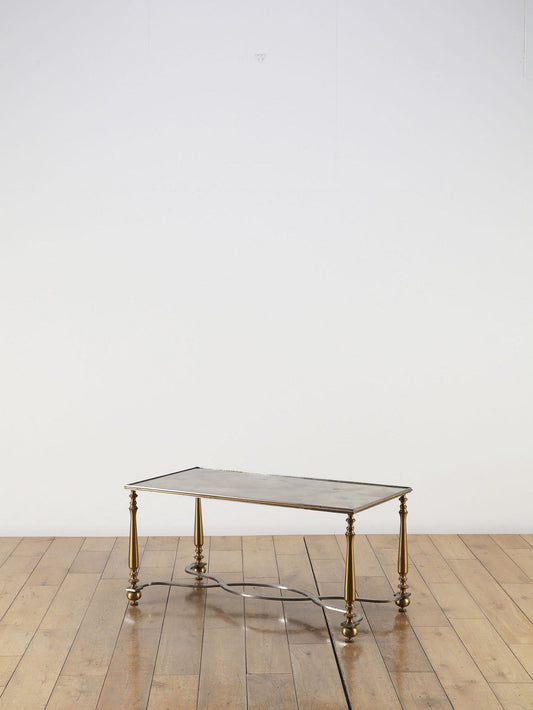 グラストップコーヒーテーブル