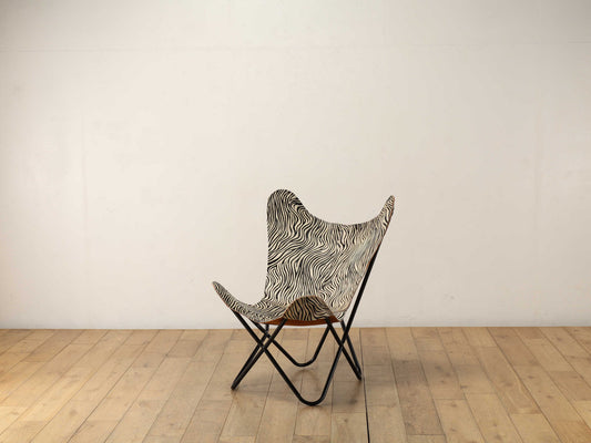 レザーフロートチェア ゼブラ