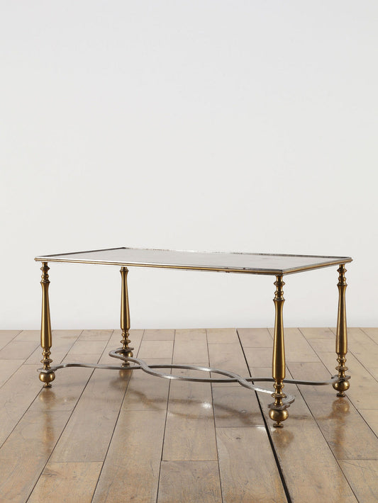 グラストップコーヒーテーブル