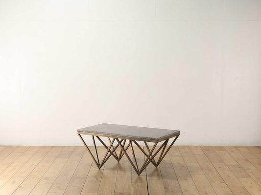 デコマーブルトップコーヒーテーブル