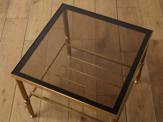 グラストップコーヒーテーブル