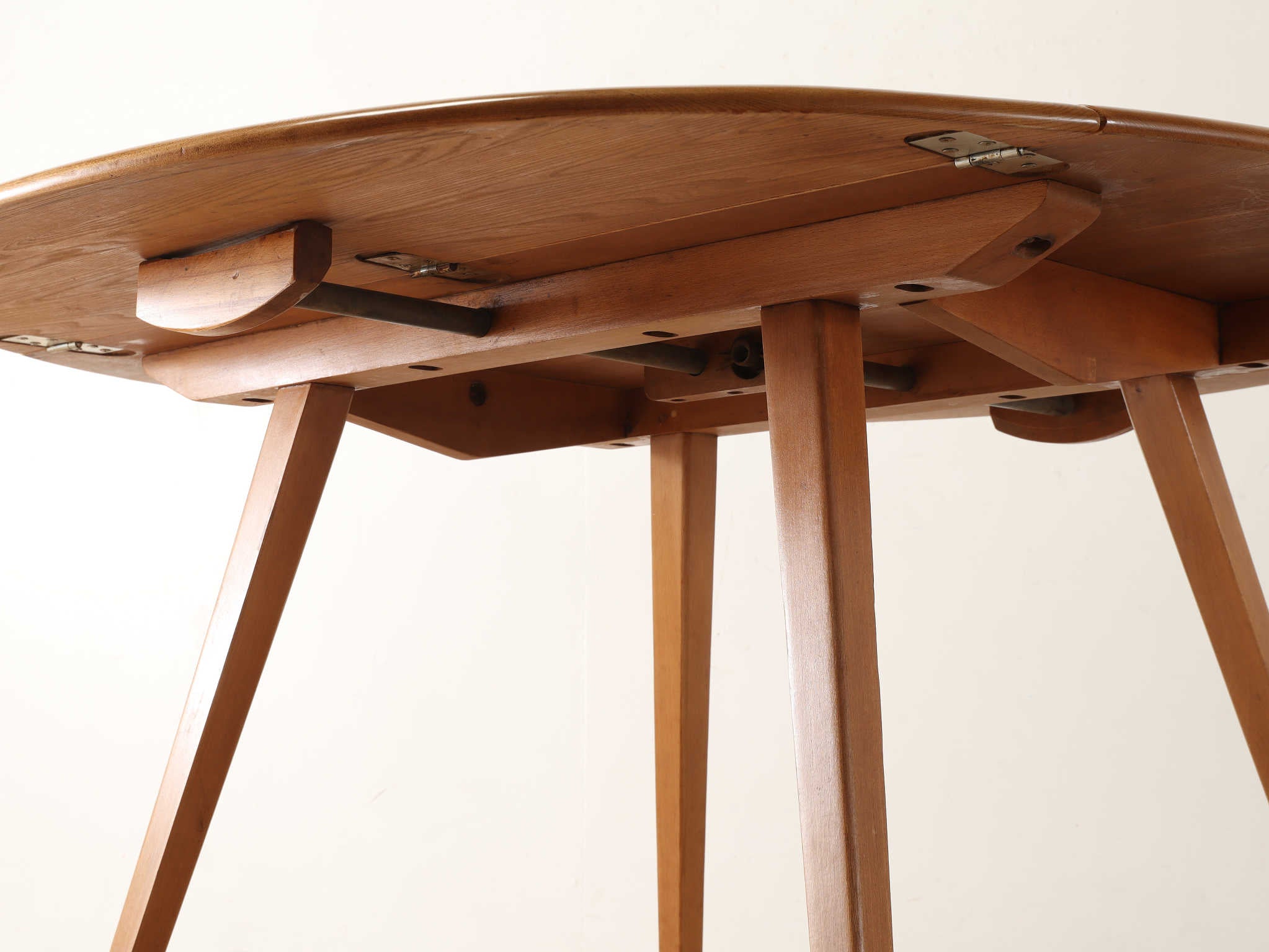 ERCOL ドロップリーフテーブル オーバル | ロイズ・アンティーク