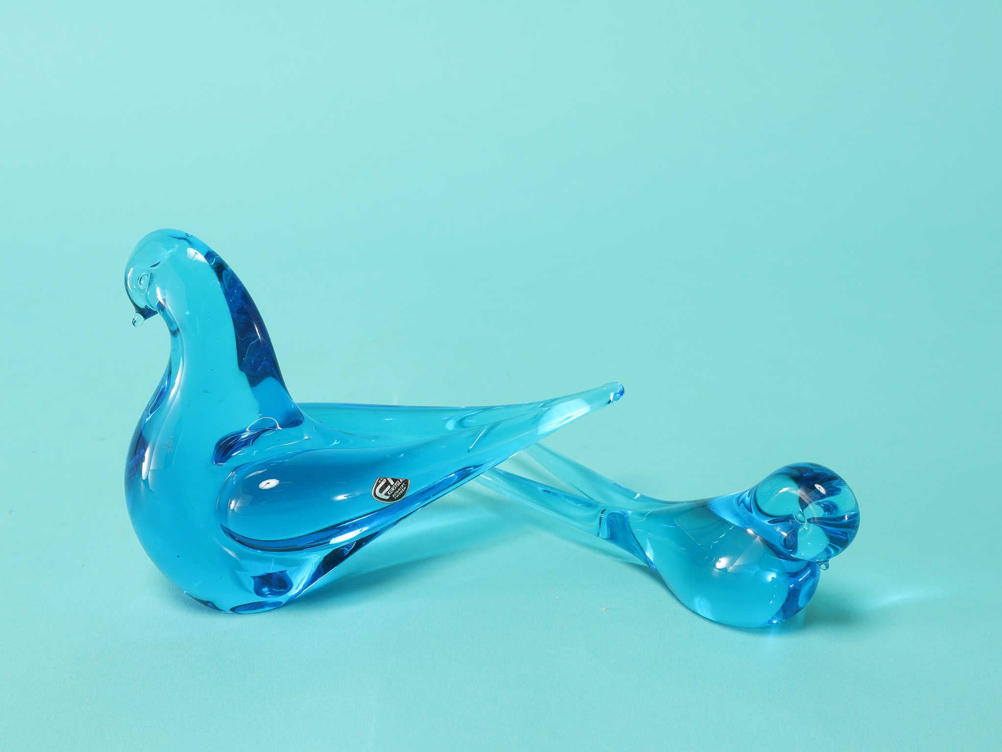 FM KONSTGLAS グラスバードオブジェ セット | ロイズ・アンティークス