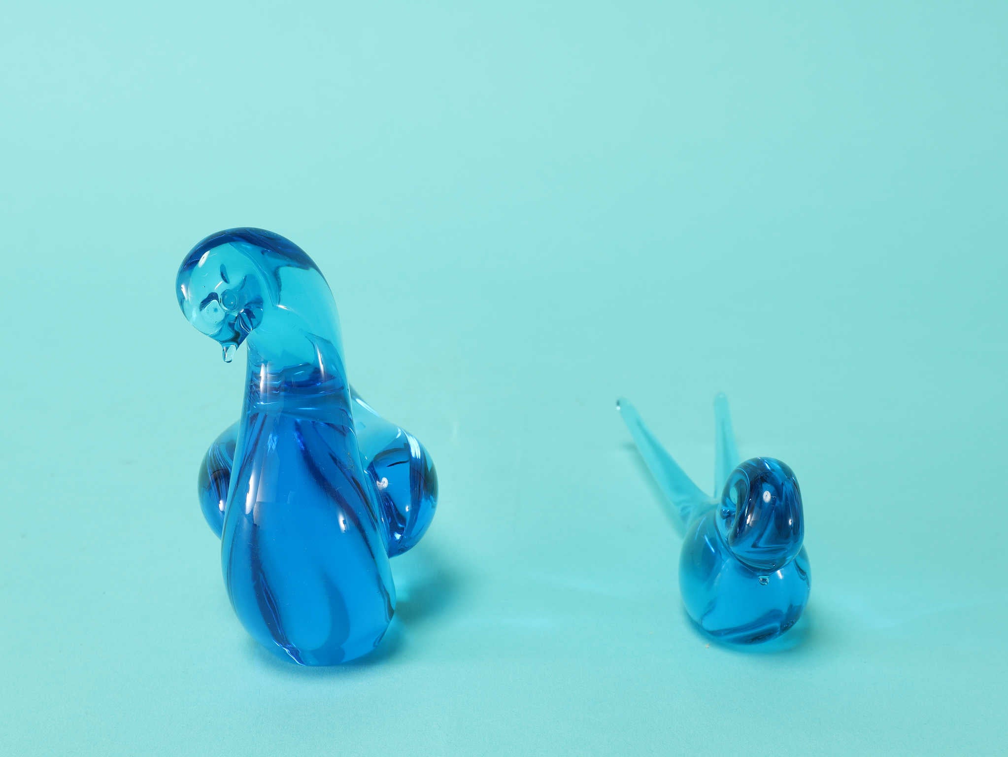 FM KONSTGLAS グラスバードオブジェ セット | ロイズ・アンティークス