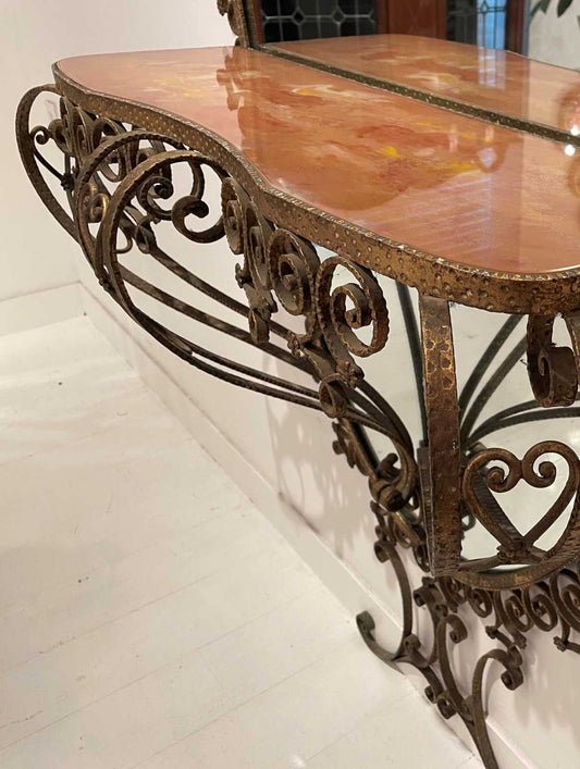 PIER LUIGI COLLI ウォールミラーwithコンソール