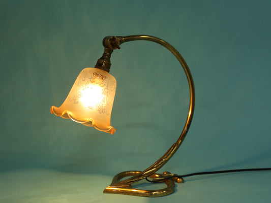 アールヌーヴォーテーブルランプ