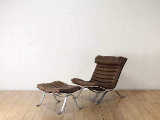 ARNE NORELL ARIラウンジチェアwithオットマン