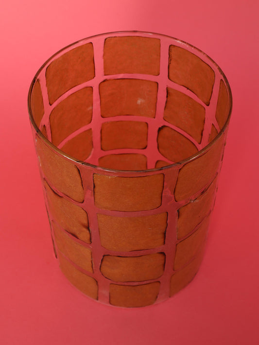 グラスキャンドルホルダー