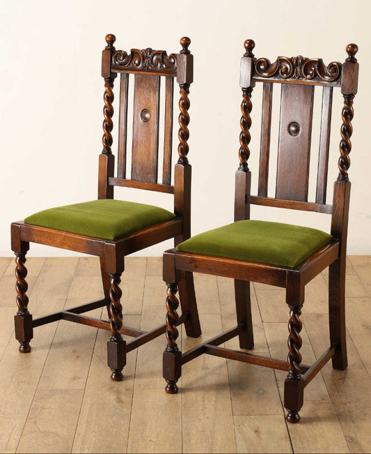 バーリーツイストダイニングチェア