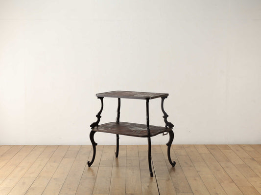 シノワズリシェルフテーブル