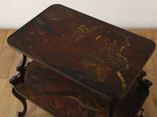 シノワズリシェルフテーブル