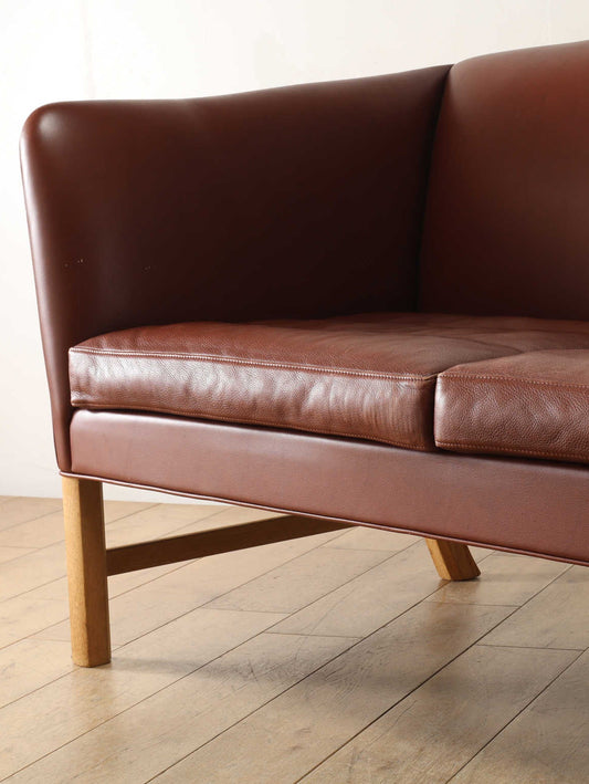 OLE WANSCHER　レザー2シーターソファ