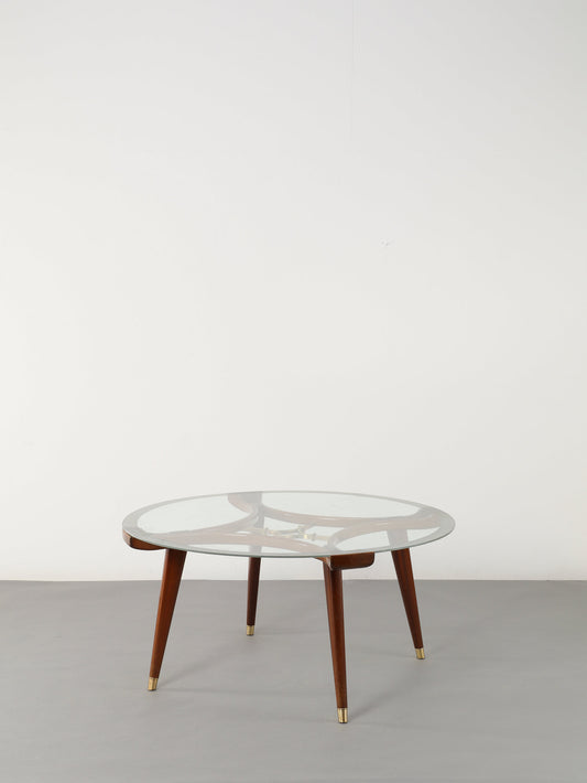 FRISTHO グラストップコーヒーテーブル