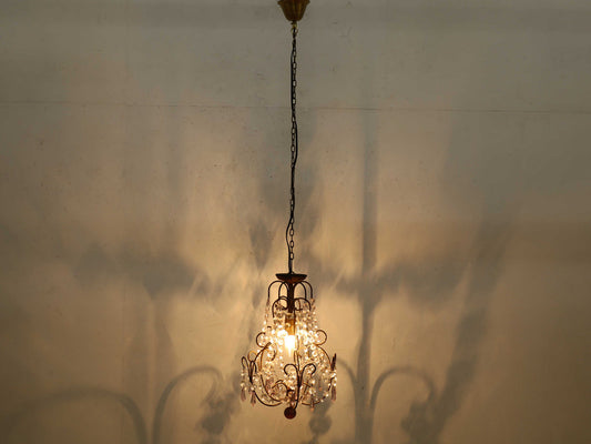 シャンデリア　パープル